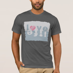 愛生命ワイシャツ及びジャケット Tシャツ