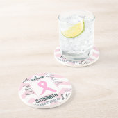 愛生命希望の乳癌 コースター (側面)