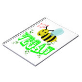 愛生命蜂のビーガン ノートブック (左側)