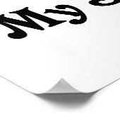 愛用の眼鏡 ポスター (角)