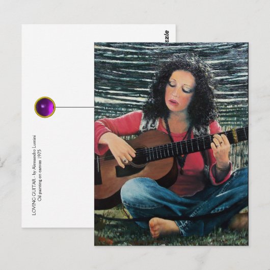 愛用ギター ポストカード (正面/裏面)