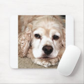 ***愛用コッカースパニエル犬***マウスパッド マウスパッド (マウス)