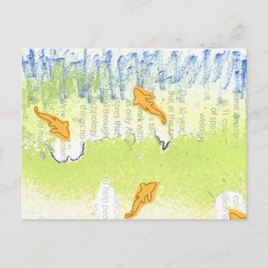 愛田水中競技誕生会III ポストカード (正面)