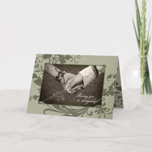 愛異教の カード (正面)