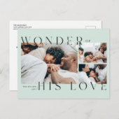 愛疑問に思のクリスマスのはがき シーズンポストカード (正面/裏面)