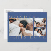 愛疑問に思のクリスマスのはがき シーズンポストカード (正面/裏面)