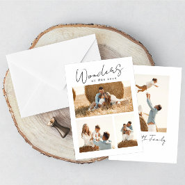 愛疑問に思の両面フォトカード シーズンカード