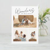 愛疑問に思の両面フォトカード シーズンカード (スタンド正面)