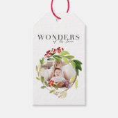 愛疑問に思の紅葉の休日 ギフトタグ (正面)