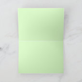 愛白鳥の挨拶状 カード (内部)