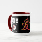 愛相棒のマグ マグカップ (正面左)