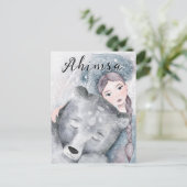 愛真佐 シーズンポストカード (スタンド正面)