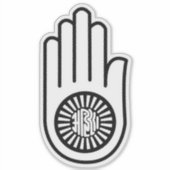 愛真佐 シール (正面)