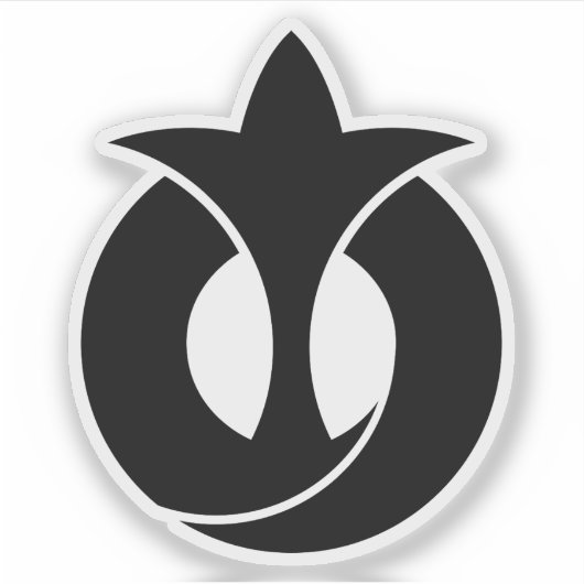 愛知県のエンブレム シール (正面)