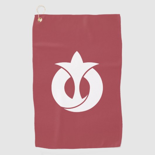 愛知県国旗 ゴルフタオル (正面)