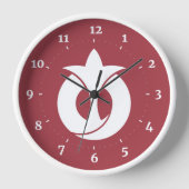 愛知県国旗 壁時計 (正面)