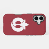 愛知県国旗 iPhone 16ケース (裏面横)