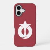 愛知県国旗 iPhone 16ケース (裏面)