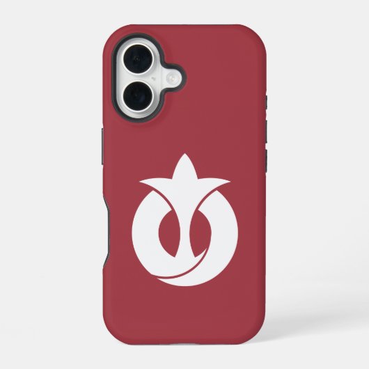 愛知県国旗 iPhone 16ケース (裏面)