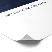 愛知 流星 B7A ポスター (角)