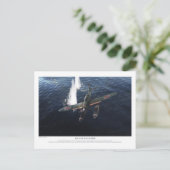 愛知 E13A 零式水上偵察機”Jake” ポストカード (スタンド正面)