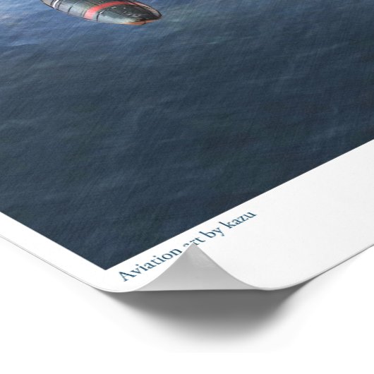 愛知M6Aセイラン ポスター (角)