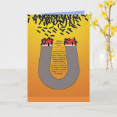 愛磁石 カード (黄色い花)