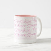 愛祖母のマグ ツートーンマグカップ (正面右)