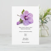 愛祝しるロマンチックなピンクのアルテア 招待状 (スタンド正面)