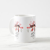 愛祝し コーヒーマグカップ (正面左)