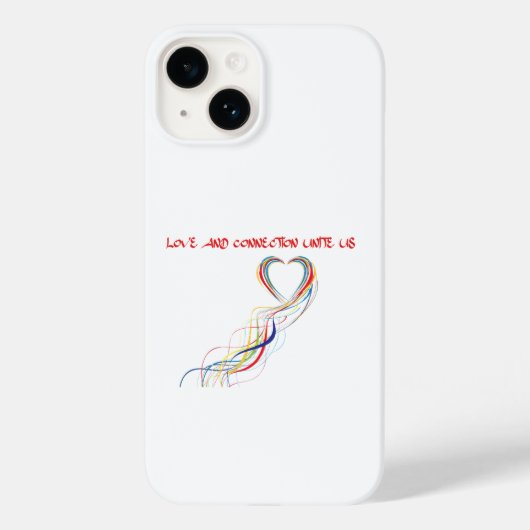 愛祝つながりデザイン Case-Mate iPhoneケース (裏面)