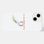 愛祝つながりデザイン Case-Mate iPhoneケース (裏面 (横))