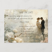 愛祝と喜び結婚式招待状 インビテーションポストカード (正面)