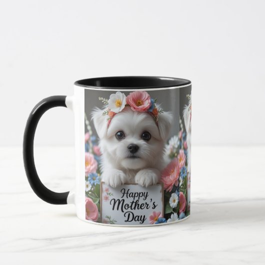 愛祝母 – Happy Mother's Day マグカップ (左)