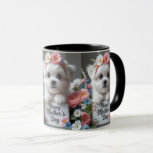 愛祝母 – Happy Mother's Day マグカップ (正面右)