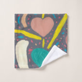 愛祝浴用タオルセット バスタオルセット (ウォッシュタオル)