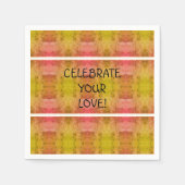 愛祝! スタンダードカクテルナプキン (正面)