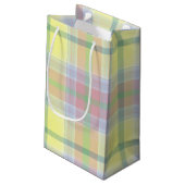 愛称の付いた誕生日ネコ スモールペーパーバッグ (裏面アングル)