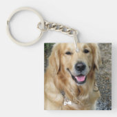 愛称ギフト付き犬の写真2 キーホルダー (正面)