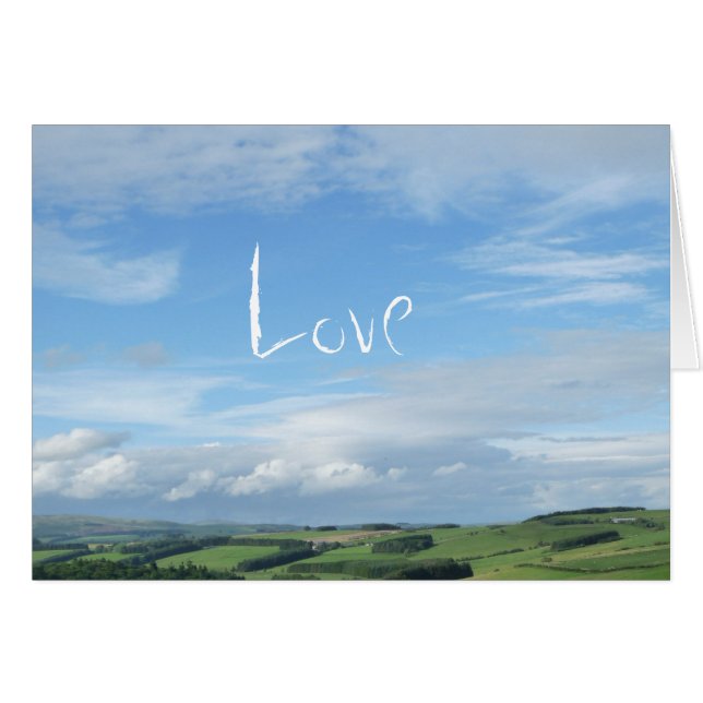 "愛空気にあります"は (正面横)