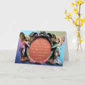 愛章の挨拶状 カード (黄色い花)