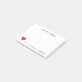 愛粘着性があるメモ帳 ポストイット (アングル)