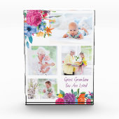 愛素晴らしされる祖母鮮やかフローラ フォトブロック (正面)