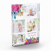 愛素晴らしされる祖母鮮やかフローラ フォトブロック (左)