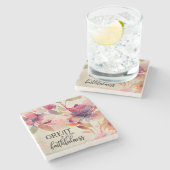 愛素晴らしされる賛美歌 ストーンコースター (横)