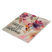 愛素晴らしされる賛美歌 タイル (側面)