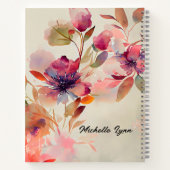 愛素晴らしされる賛美歌 ノートブック (裏面)