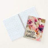 愛素晴らしされる賛美歌 ノートブック (内部)