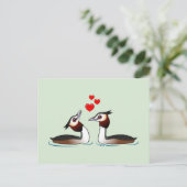 愛素晴らしの中で冠をかぶった植物 ポストカード (スタンド正面)