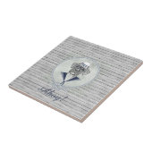 愛素晴らしらしおもしろいいセーラー愛玩犬 タイル (側面)